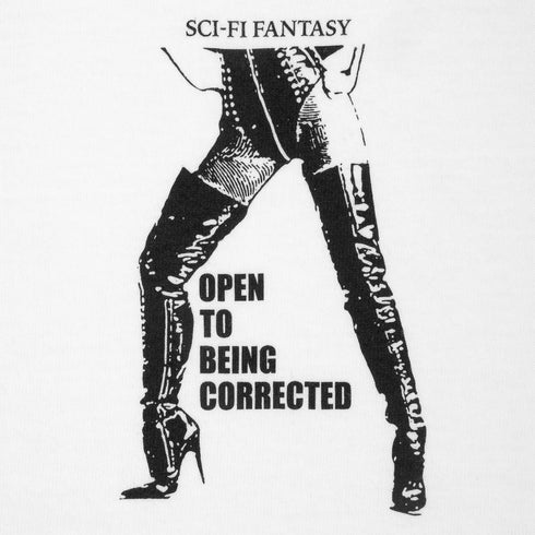 Sci-Fi Fantasy - Open To Being Corrected Tee (White) *SALE